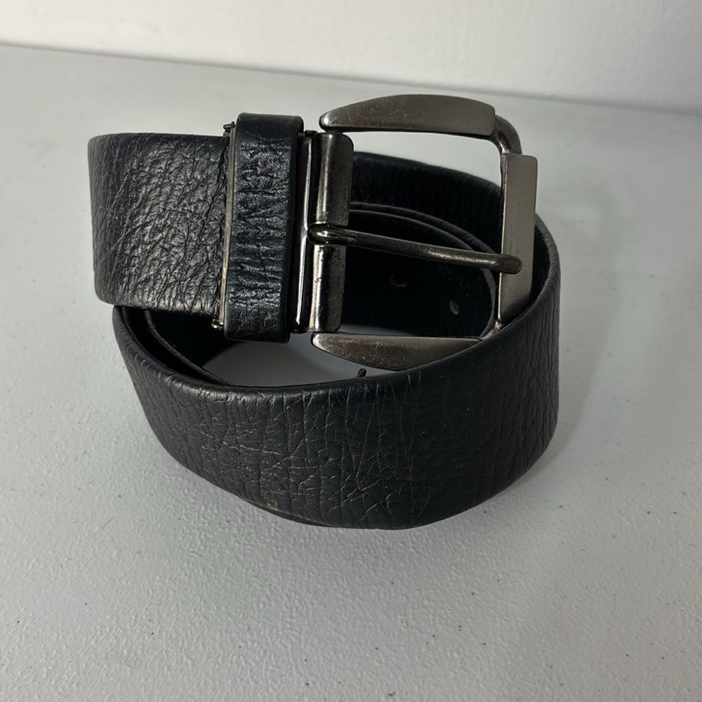 Jacob Elephant Leather Money‎ Belt Mens Size 36 Hidden Zipper Traveling Career